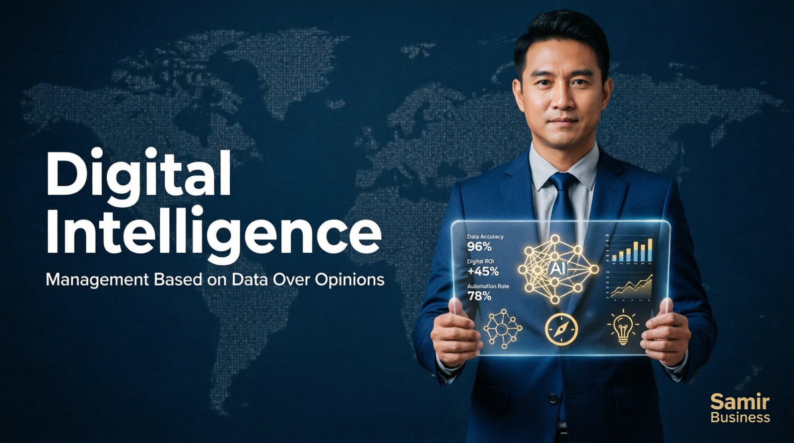 الإدارة بالذكاء الرقمي: قرارات مبنية على البيانات وليس الانطباعات