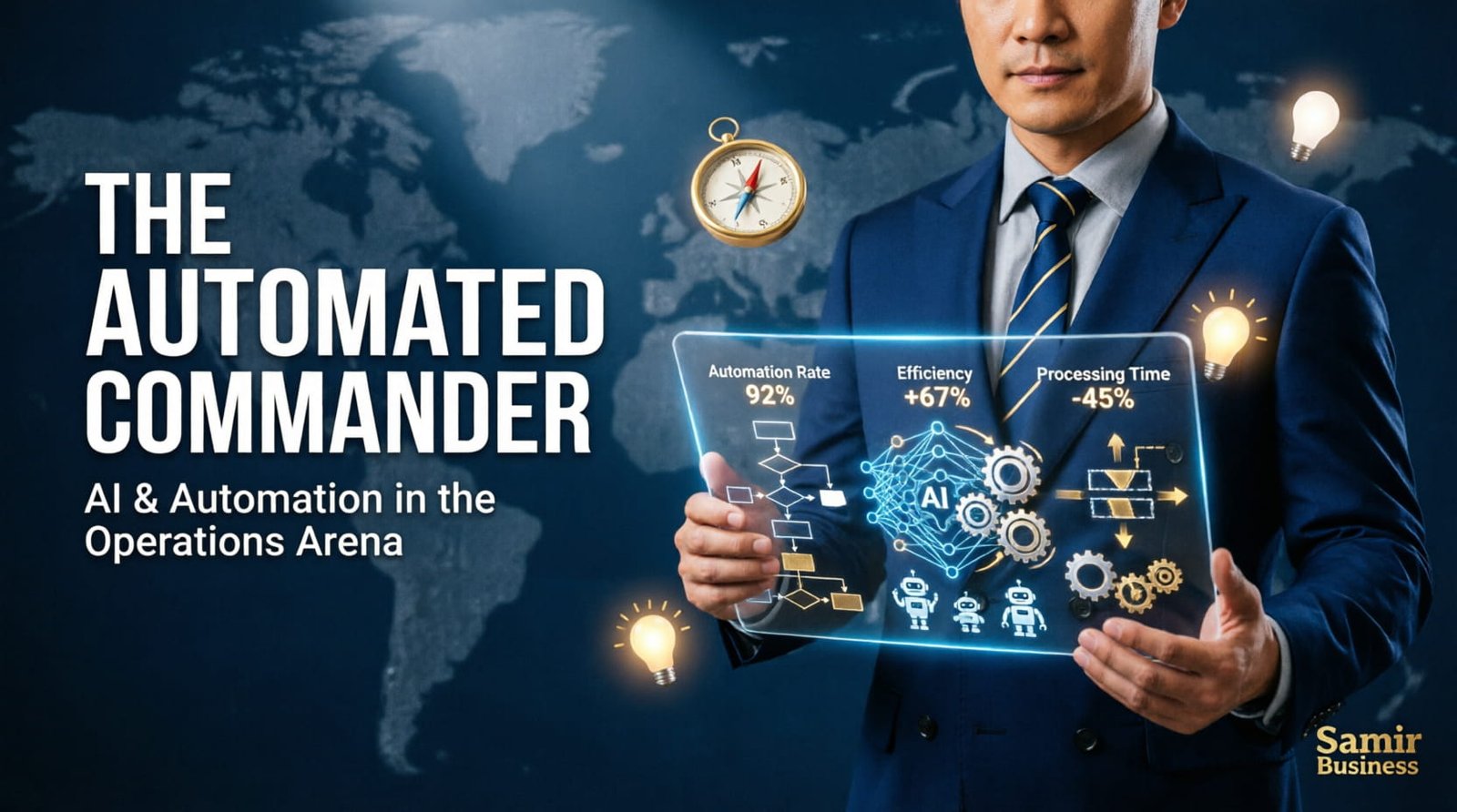 القيادة المؤتمتة: استخدام الذكاء الاصطناعي في تشغيل وإدارة العمليات